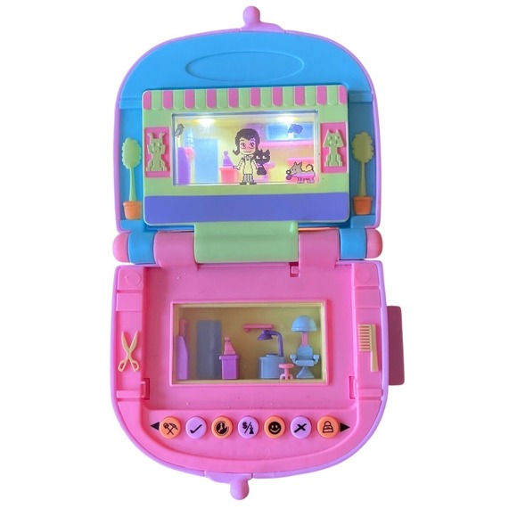 Pixel Chix Love 2 Shop Mall Salon Pet Store - 2005 Mattel Tested Working